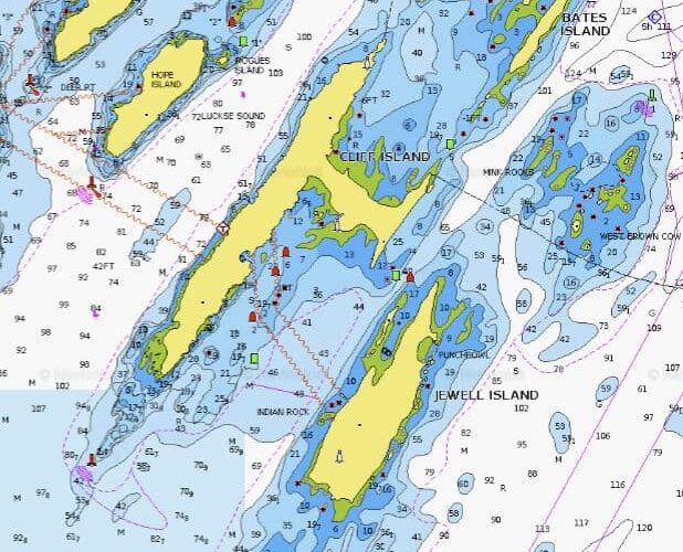 Visit Cliff Island, Maine for Cruisers and Boaters Where to Anchor