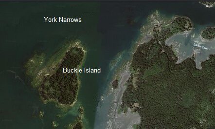 Buckle Island Google Earth