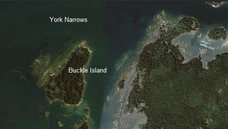 Buckle Island Google Earth