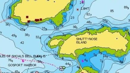 Isles of Shoals Chart