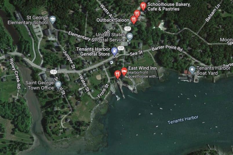 Visit Tenants Harbor, Maine for Cruisers and Boaters Where to Anchor