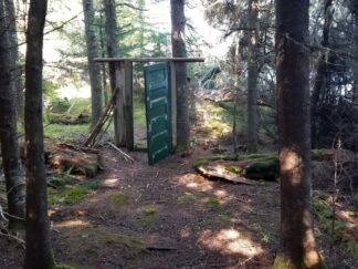 doorway on Buckle Island